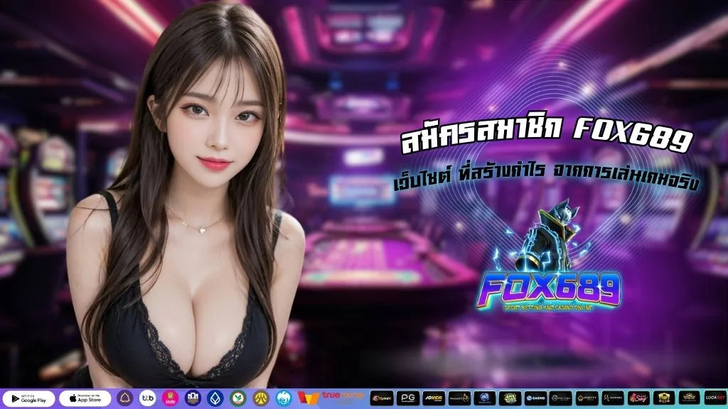 สมัครสมาชิก FOX689