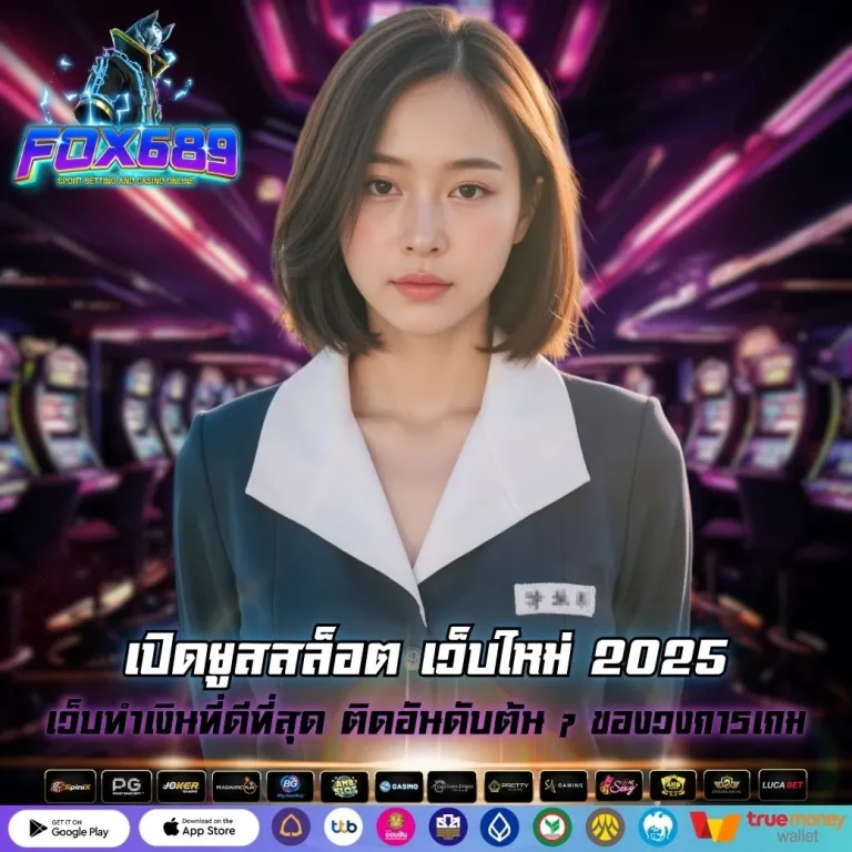เปิดยูสสล็อต เว็บใหม่ 2025